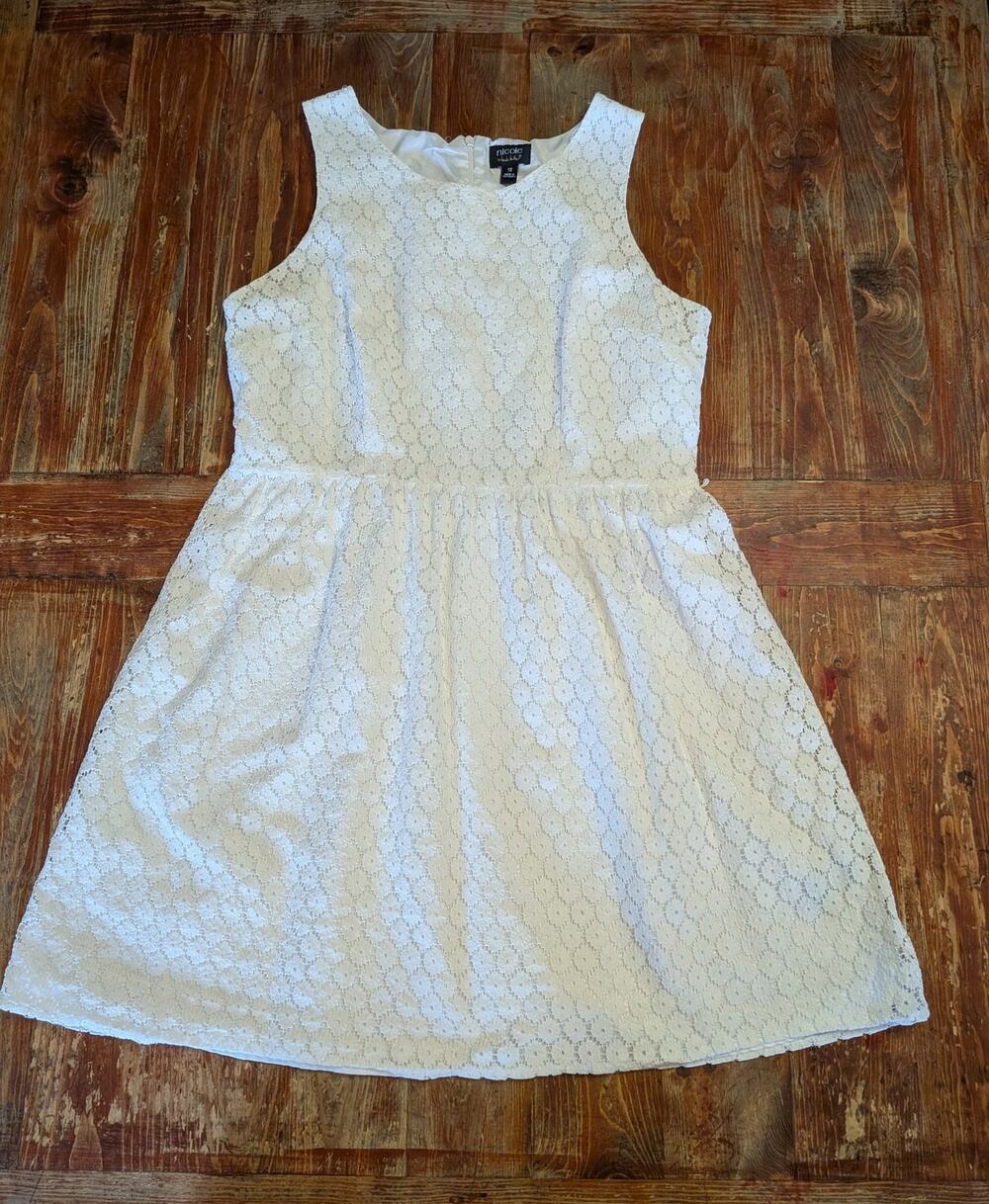 Nicole off White Dress-Barbie,Boho,Cottage